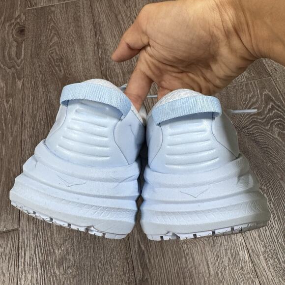 HOKA One Bondi SR Work Shoes Blue Women’s Size 7 Slip Resistant Sneakers Running - Picture 11 of 15